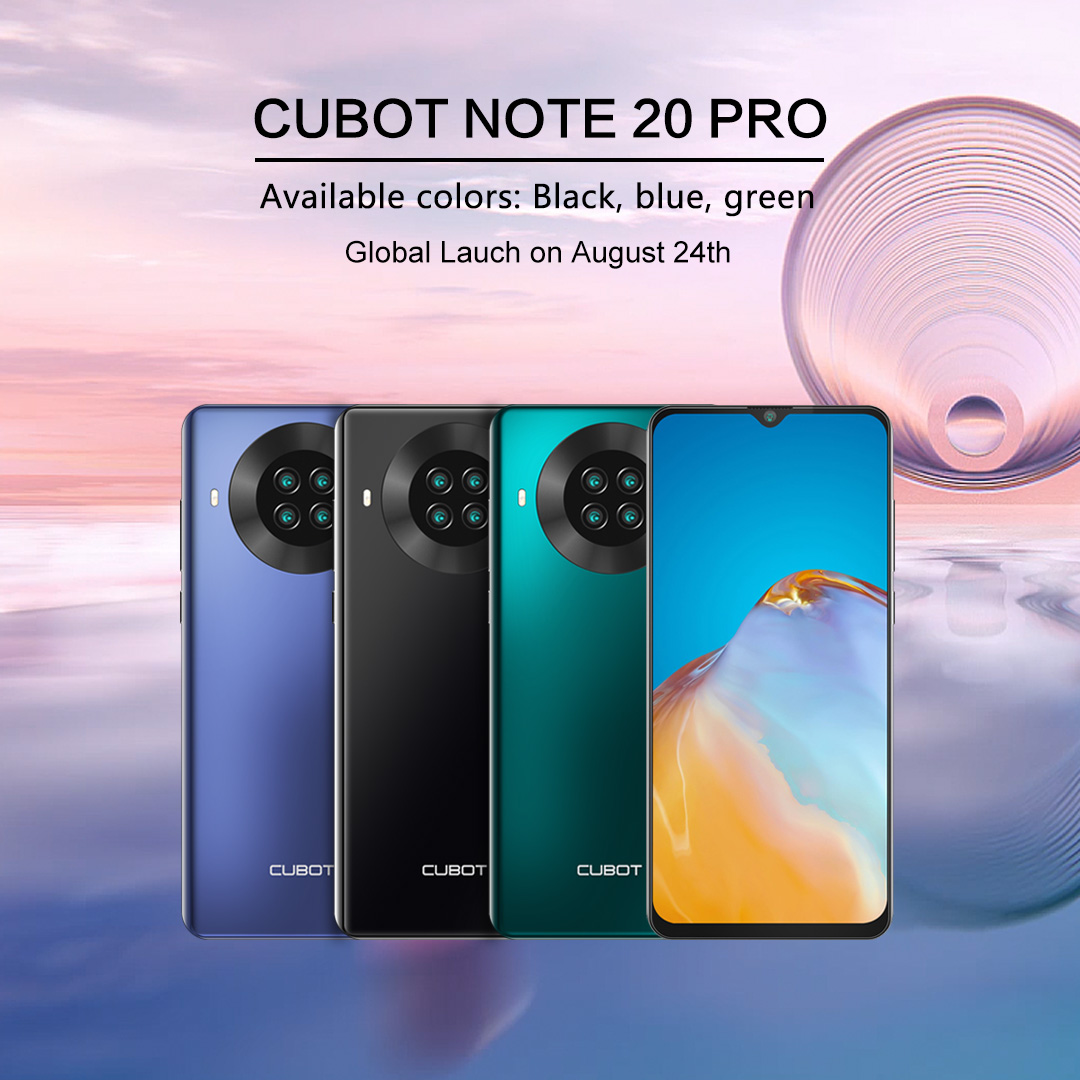 #CubotNote20Pro comes in three elegant colors which perfect make a good impression. Global Launch/Sale on Aug 24th - unveiled price at $99.99 with coupon.Limited for 1000pcs! Which color likes, Leave your comment below to let us know your thoughts.