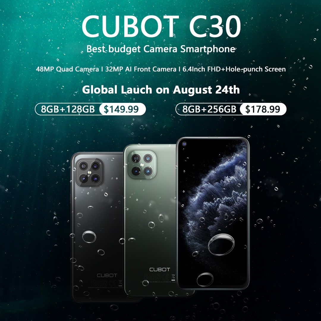 Welcome the new best budget camera smartphone#CubotC30