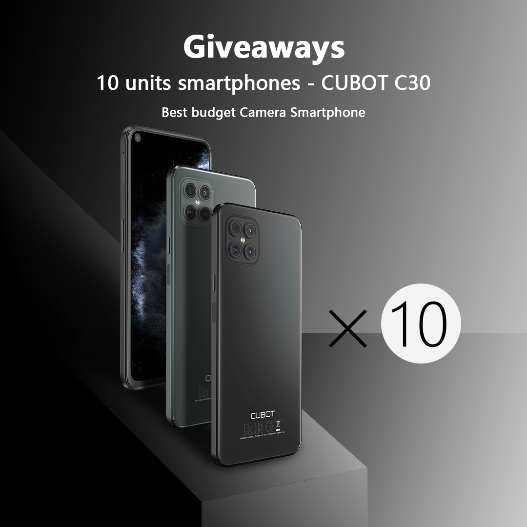 #Cubot is giving away smartphones again!