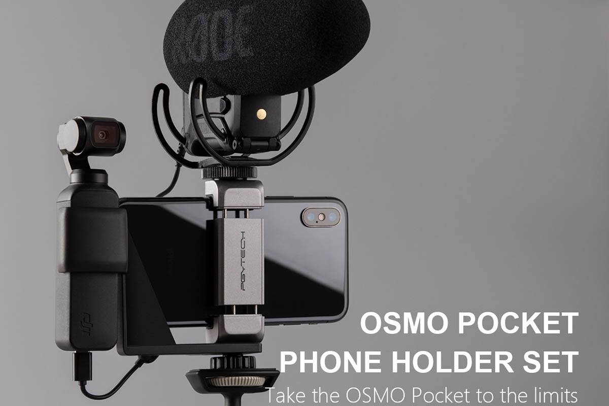 OSMO Pocket Phone Holder Set มาแล้วจ้าาาา มั่นใจได้อีกขึ้นด้วยชุดหนีบจับ มือถือของเรา เข้ากับ เจ้า Osmo Pocket พร้อมช่องเสียบต่ออุปกรณ์เสริม ไม่ว่าจะไมค์หรือไฟ LED ก็นำมาใส่ได้ทันที หรือขา Tripod วางถ่ายได้สบายๆ  ชุดจับและยางรองคุณภาพดี งานเนียนๆ น่าใช้มากครับ... ราคา 1,200 บาท (สินค้ามาจำนวนจำกัด) สอบถามรายละเอียดสินค้าและโปรโมชั่นต่างๆได้ที่