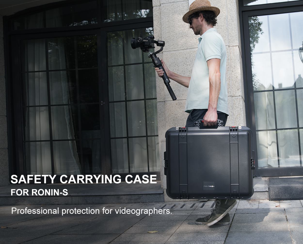 Ronin-S Safety Carrying Case  กระเป๋าเคสแข็งใส่ได้ครบและปลอดภัยที่สุด ทั้งชุด Ronin-S  ตัวกล้อง และอุปกรณ์เสริมได้ทั้งหมดในใบเดียว กันน้ำ กันฝุ่น ที่มือโปรพลาดไม่ได้ ราคา 8,900 บาท และ พิเศษสำหรับลูกค้า DJI 13 Store ซื้อในราคาเพียง 5,900 บาทเท่านั้น !!!... สอบถามรายละเอียดสินค้าและโปรโมชั่นต่างๆได้ที่