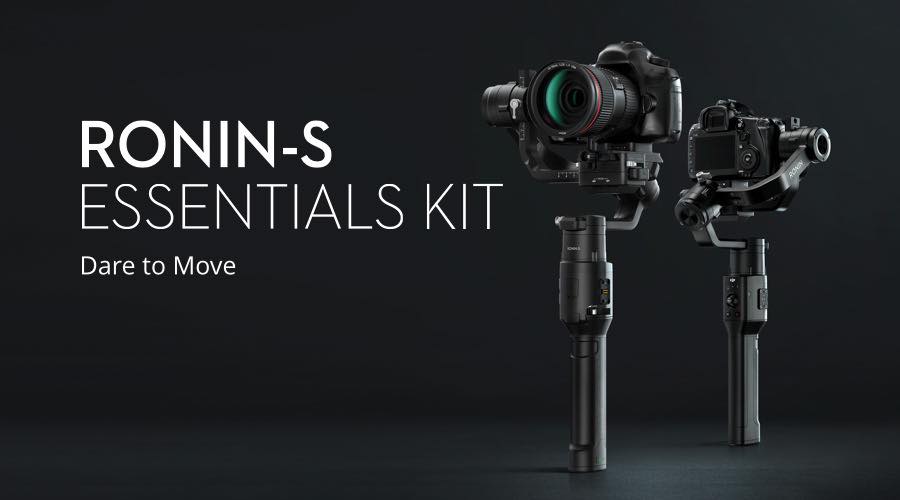 Ronin-S Essentials Kit ที่มาพร้อมชุดอุปกรณ์ที่จำเป็นต่อการใช้งาน ต่อยอดงานวีดีโออย่างโปรได้แล้ววันนี้ !! ปรับชุดเซตอุปกรณ์ให้ราคาเบาลง ด้วยการตัด Focus wheel // ชุดสายเคเบิล // กล่องอุปกรณ์เสริม // ชุดเครื่องมือออก  และทำการเปลี่ยนวัสดุ Extended Grip/Tripod เป็นพลาสติกทำให้น้ำหนักเบาลง... กับราคาเพียง 19,500 บาท เท่านั้น !!! ประสิทธิภาพจัดเต็มเหมือนเดิมด้วยฟังก์ชั่นการใช้งานและความสามารถระดับโปร แต่มาพร้อมกับไซส์มินิ  รองรับการใช้งานด้วยมือเดียวและมีความเร็วในการทำงานสูงสุด 75 กม. / ชม.