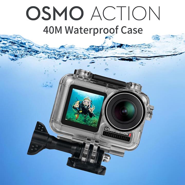 Osmo Action Waterproof Case [Ulanzi]  พร้อมจำหน่ายแล้ว วันนี้ !!! ราคา 890 บาท (ล็อตแรกจำนวนจำกัด)... สอบถามรายละเอียดสินค้าและโปรโมชั่นต่างๆได้ที่