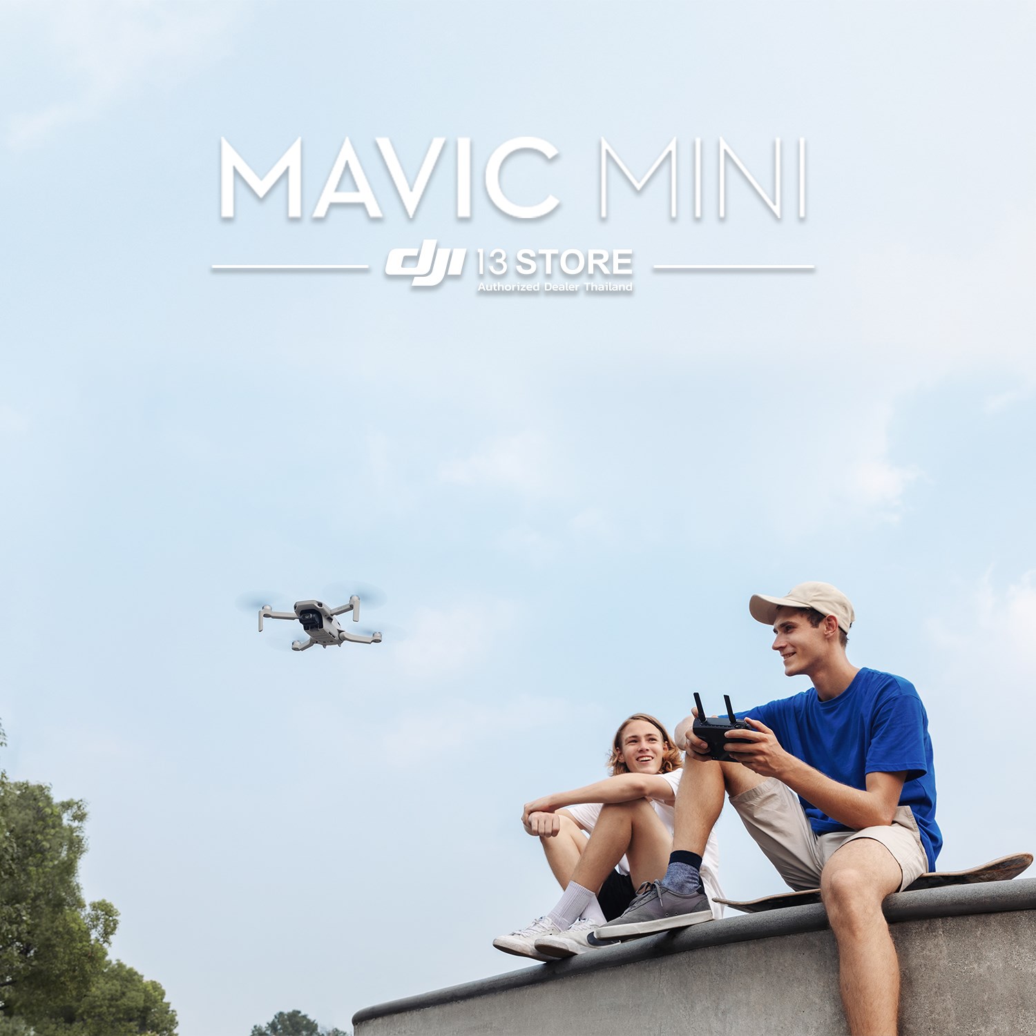 DJI Mavic Mini รองรับทุกโมเมนต์สุดประทับใจ ด้วยประสิทธิภาพและราคาที่จัดมาให้อย่างลงตัว  Mavic Mini single 12,000 บาท