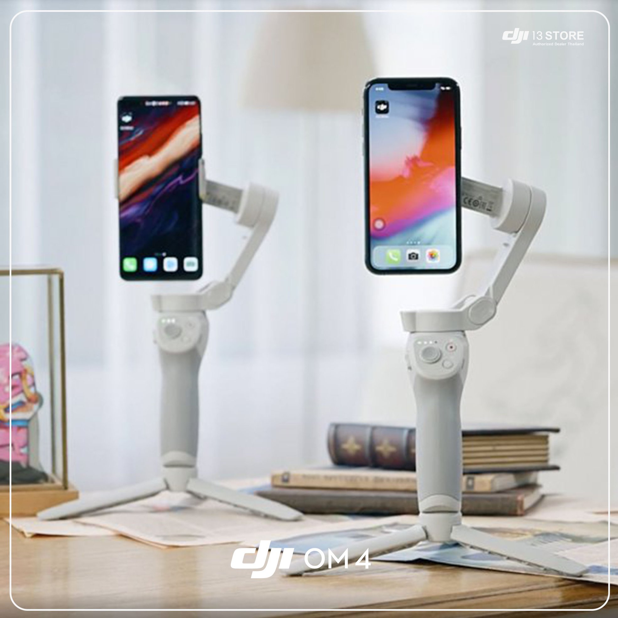 DJI OM 4 | ไม้กันสั่นมัลติฟังก์ชั่นสำหรับมือถือ #ราคาเพียง 4,490 บาท มีสินค้าพร้อมส่งทันที ‼️