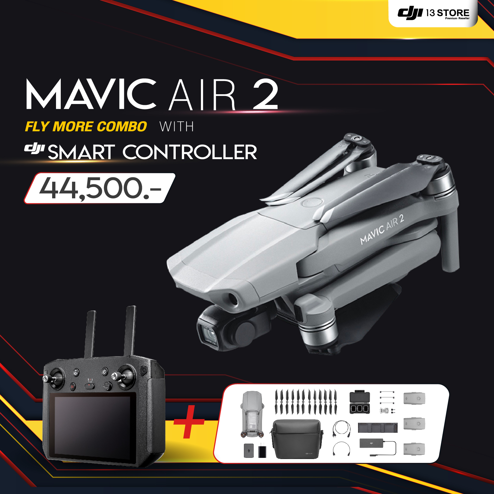 Mavic Air 2 Combo with Smart Controller