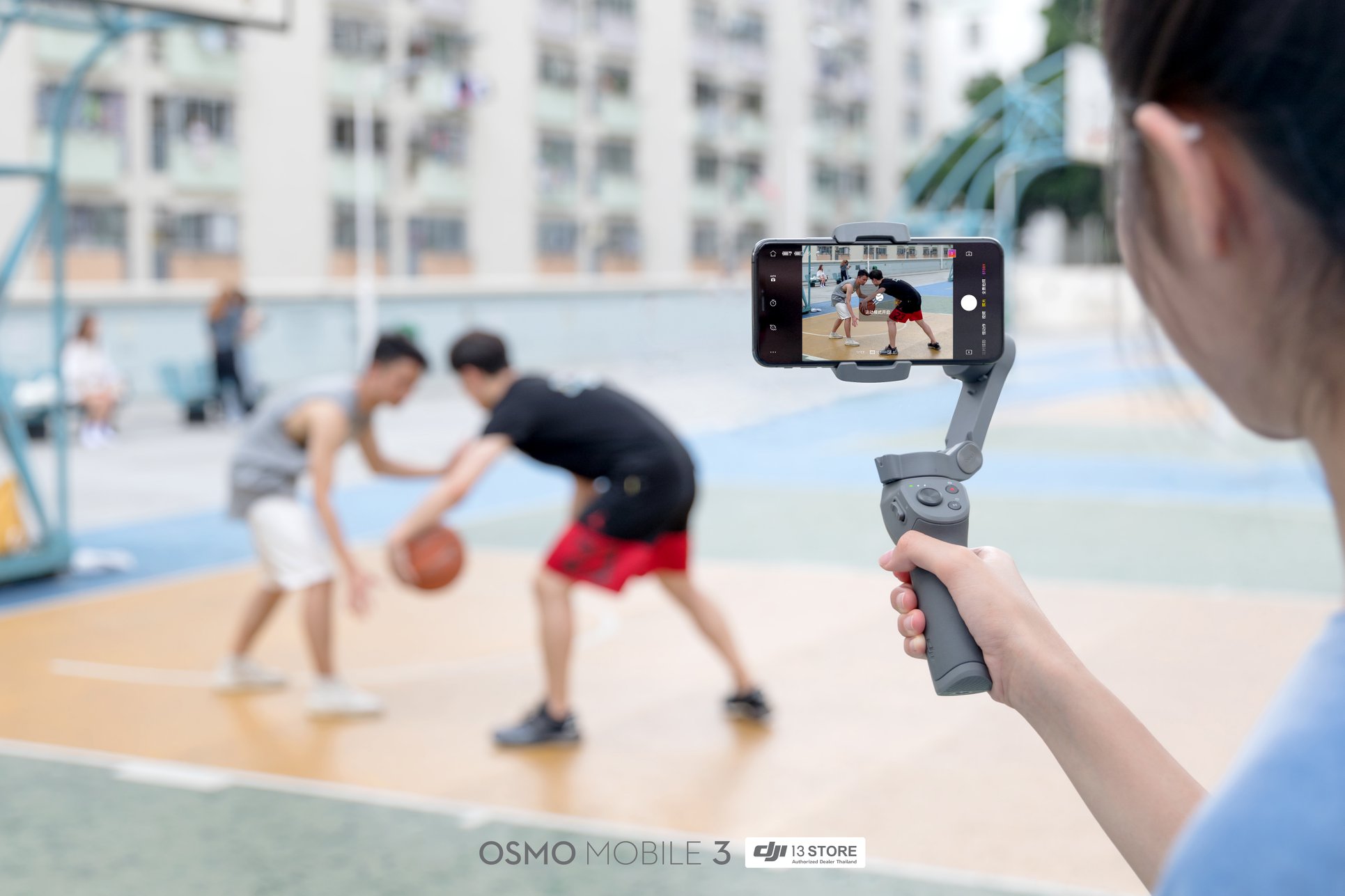 DJI Osmo Mobile 3  #อุปกรณ์กันสั่นสำหรับมือถือ พับเก็บได้ มาพร้อมฟังก์ชั่นที่ตอบโจทย์ทุกไลฟ์สไตล์ ได้อย่างลงตัวที่สุด 🛍 Osmo Mobile 3 Combo ราคา 4,090 บาท (มาพร้อมขาตั้งและกระเป๋า) www.tomtop.com เยี่ยมชมสินค้าอีกมากมาย พร้อมรับคำแนะนำจากผู้เชี่ยวชาญ ได้ที่ DJI 13 Store