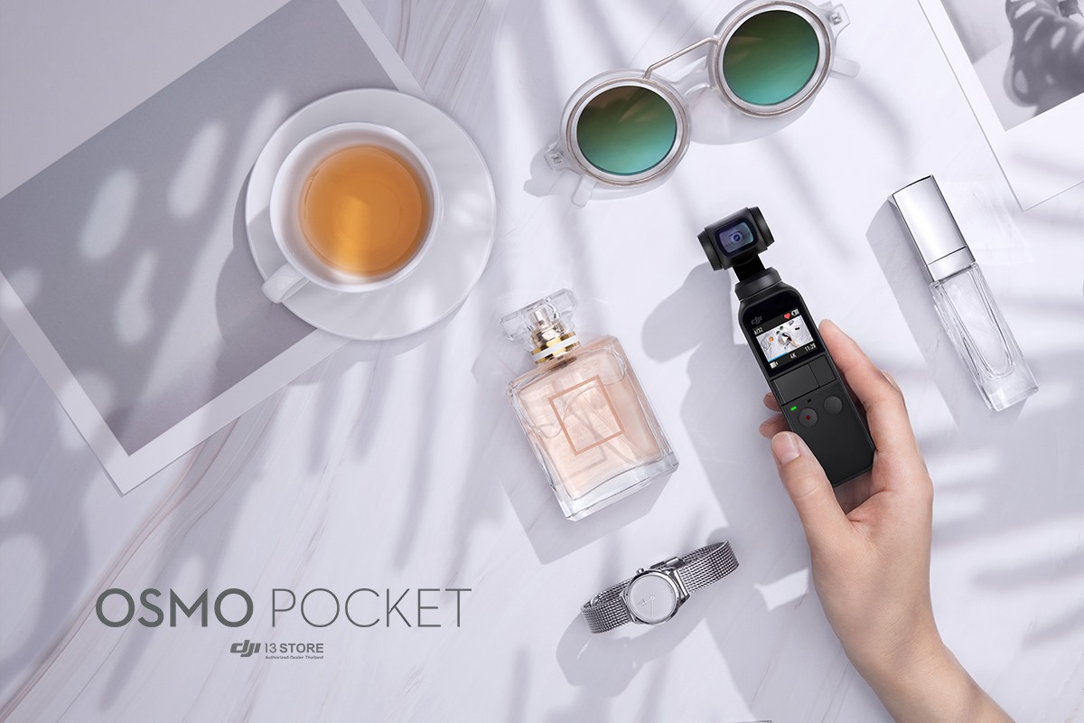 ทุกสิ่งจำเป็น สำหรับสร้างวีดีโอคอนเทนต์...ที่บ้าน Everything from Home #OsmoPocket ✅ ถ่ายวีดีโอด้วยความละเอียดสูงสุด 4K/60fps... ✅ ระบบกันสั่นแบบ 3 แกน ✅ ฟั่งชั่นการถ่าย Active Track, Panorama, Motionlapse, Nightshot Osmo Pocket ลด 20 % เหลือเพียง 10,000 บาท จากปกติ 12,500 บาท สั่งซื้อสินค้า Click! 🔻🔻