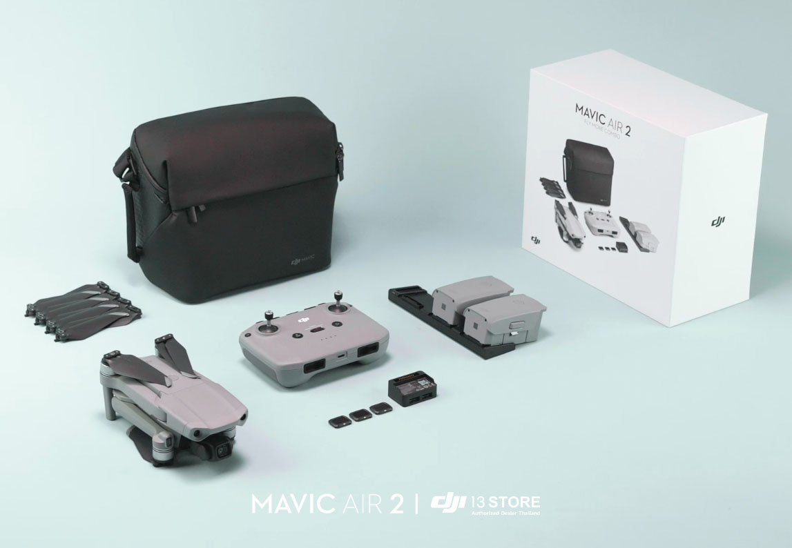 #มีของพร้อมส่ง !! Mavic Air 2 #พร้อมรับสิทธิพิเศษมากมาย กับ DJI13Store  สั่งซื้อสินค้า คลิกเลย!! 🔻🔻 ... 🛍 Mavic Air 2 single 25,900 บาท