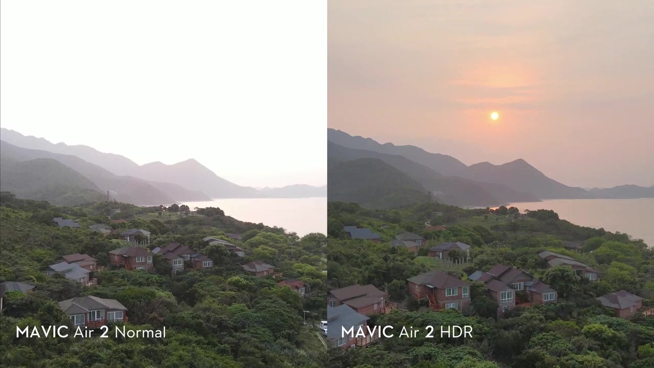 Mavic Air 2 กับเทคโนโลยีถ่ายวีดีโอแบบ HDR ปรับแสงเงาของภาพให้สมดุลอย่างเป็นธรรมชาติ  ซึ่งเมื่อรวมเข้ากับ Quad Bayer 48 ล้านพิกเซล จึงทำให้ได้ภาพที่สวยคมชัด พร้อมเก็บรายละเอียดแสงสีที่ยอดเยี่ยม สัมผัส Mavic Air 2 และวีดีโอ HDR พร้อมรับสิทธิพิเศษมากมาย!! กับ DJI13Store... 🛍 Mavic Air 2 single 25,900 บาท