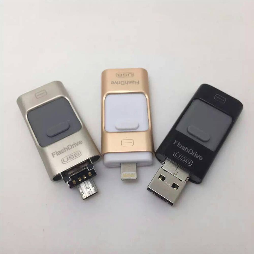 3-in-1 OTG Memory Stick (iOS / Andriod / PC)