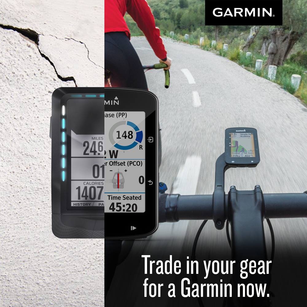 Want a new gear for the new year? Trade in your old bike computers and get a discount when you buy the Edge 520, Edge 520 Plus and Edge 1030! Promo is valid until January 31, 2019! #GarminPhilippines #GarminPHTradeInPromo #GarminPH #BeatYesterdayPH #EveryMoveCounts Promo Mechanics:... 1. Bring old (ANY BRAND, working or non-working) sports/smart watches, bike computers and power meters in exchange for a discount (UP TO 20% OFF)