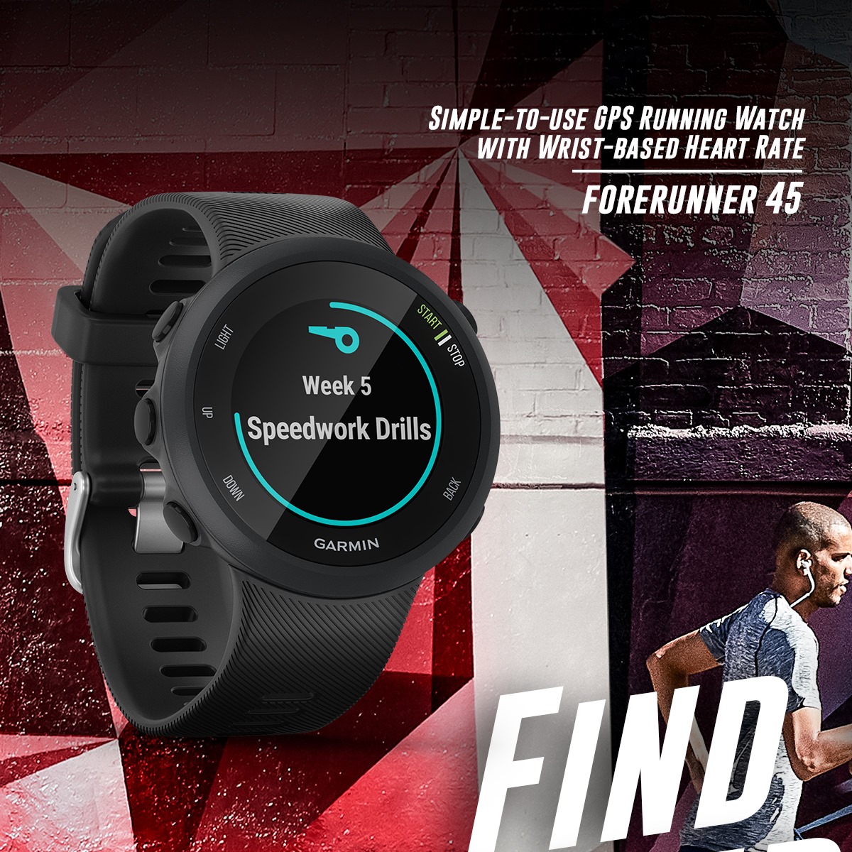 No two runners are the same, and that’s exactly what we keep in mind with our running watches