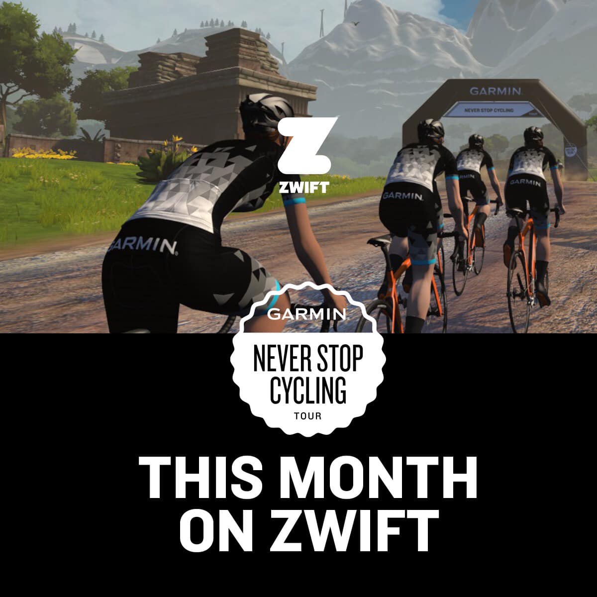 Announcing our Never Stop Cycling Tour!  Three weeks. Four rides. Four disciplines.  Complete them all and you could win an EF Pro Cycling jersey signed by one of the riders! ... Learn more here: www.tomtop.com #NeverStopCycling #TacxAGarminCompany #BeatYesterdayPH #RideOn #Zwift Zwift