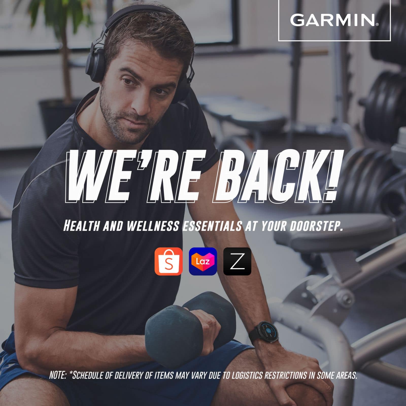 And we’re back!  Our e-commerce team is back and ready to deliver health and wellness essentials to help you build and strengthen your immune system—right at your doorstep! Rest assured that we are being mindful of our team’s and your safety. #GarminPH #GarminPHOnline #BeatYesterdayTogether Shop here:... 🛒Shopee: www.tomtop.com