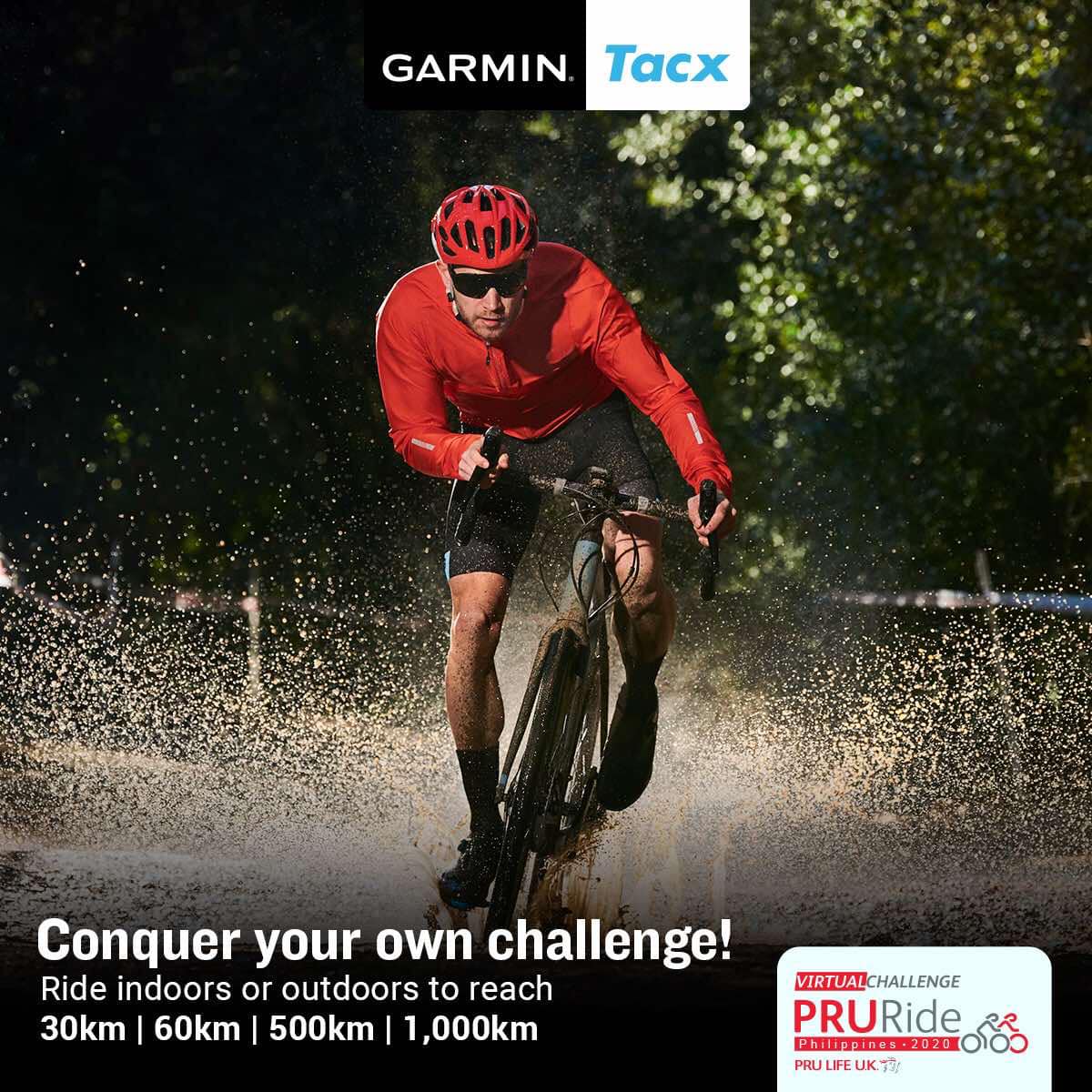 7 days to go! Over 5,000 prizes up for grabs!  Experience a fun and exciting cycling experience with your family and friends in the PRURide Virtual Challenge