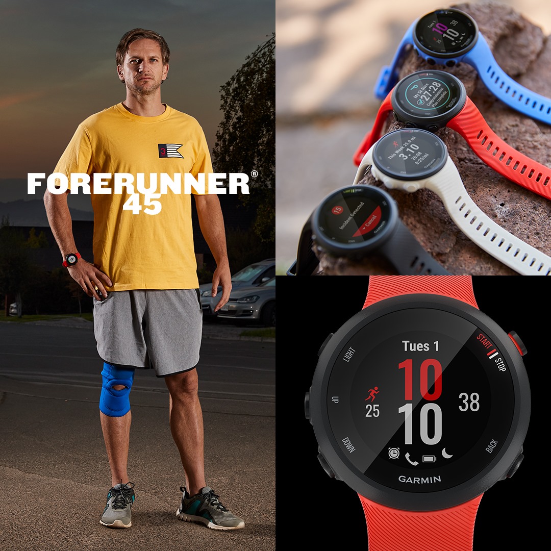 FORERUNNER For Runners 러닝 목표와 훈련 단계에 맞춰 포러너를 만나보세요.