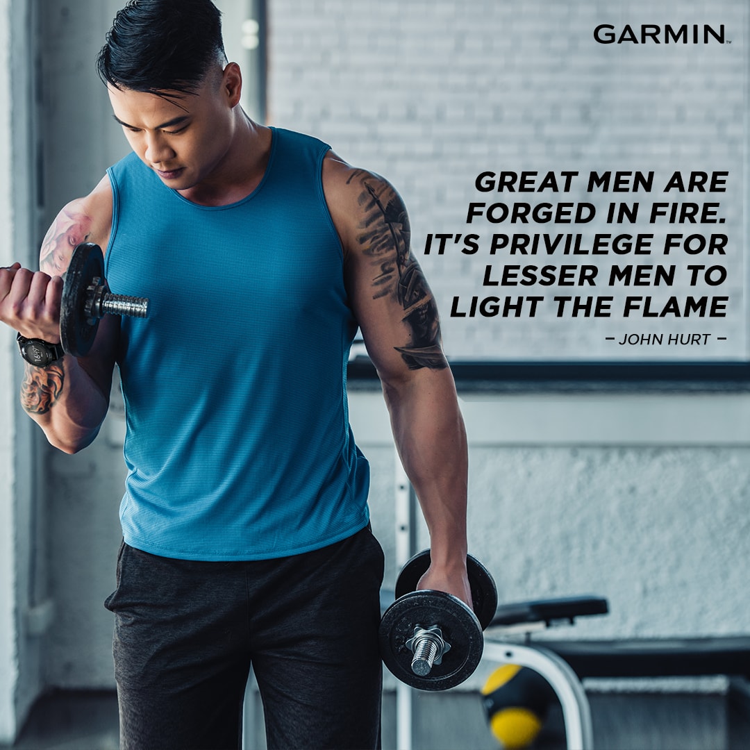 Rasa sakit itu sementara, kamu yang menjadi lebih kuat itu selamanya. Have a nice weekend people! #GarminID