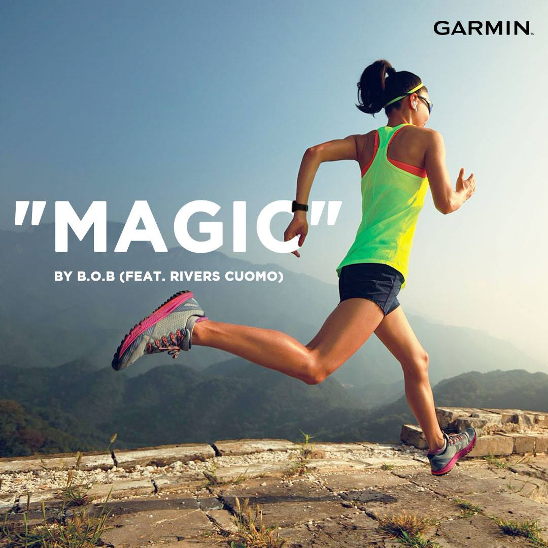 Playlist hari ini dibuka dengan sedikit #ThrowbackThursday: "Magic" by B.o.B (feat. Rivers Cuomo) buat nemenin jogging kamu dengan 165 BPM.  Ada rekomendasi musik dari kamu yang mau kita feature di Garmin Playlist? 