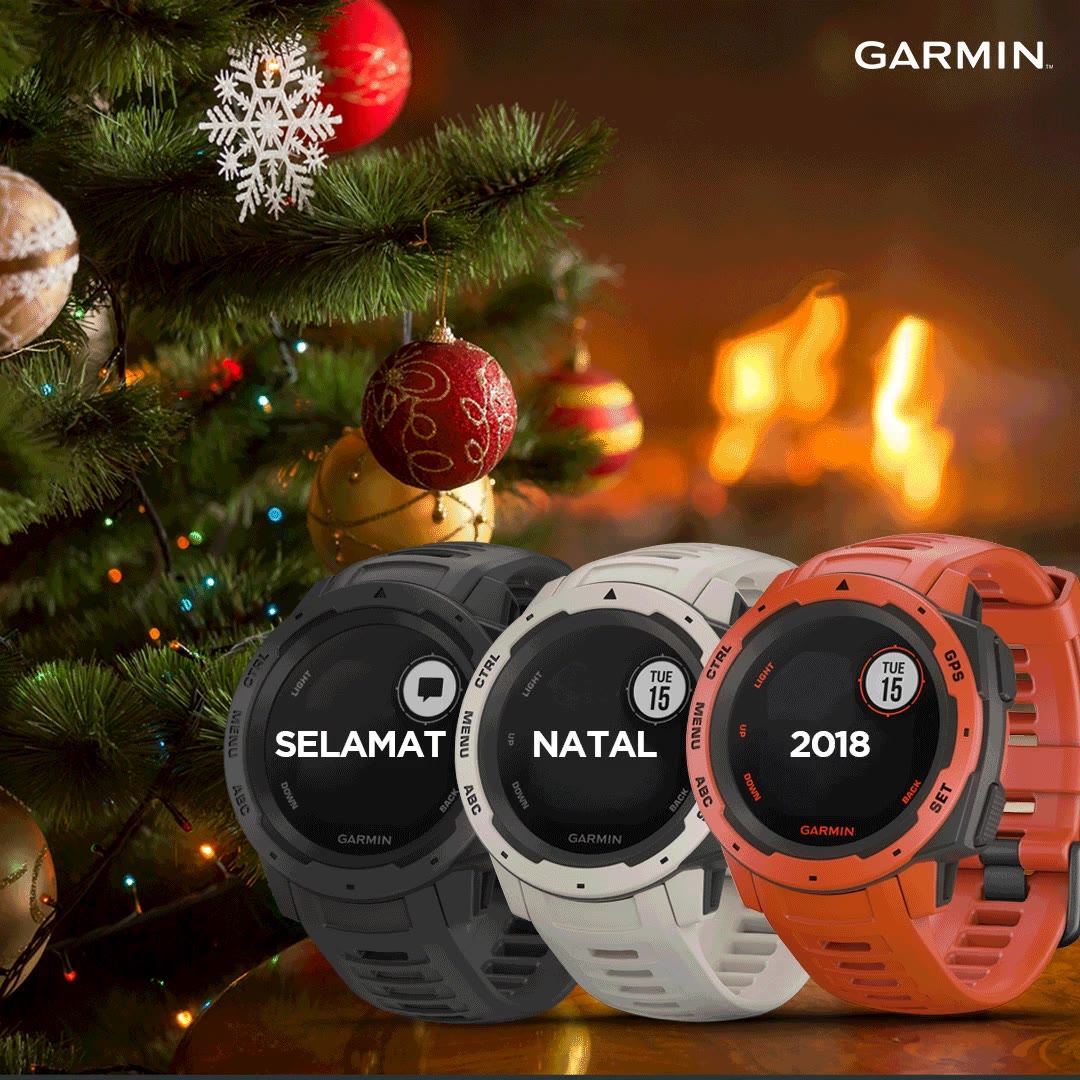 Cinta, kehangatan kasih dan harapan, adalah tiga hadiah natal terbaik yang pernah ada. Selamat Hari Natal 2018 buat kamu semua yang merayakan! Kalau hadiah Natal berupa Garmin Instinct kira-kira mau ga? Join kontes Follow My Instinct sekarang sebelum berkahir besok! #GarminID...