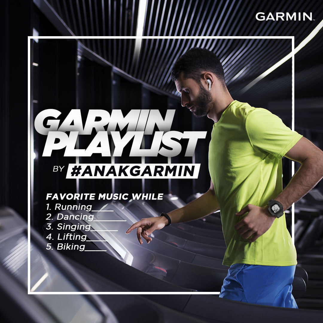 Garmin Playlist pernah merekomendasikan lagu-lagu asik buat nemenin berbagai aktifitas dan olahraga.