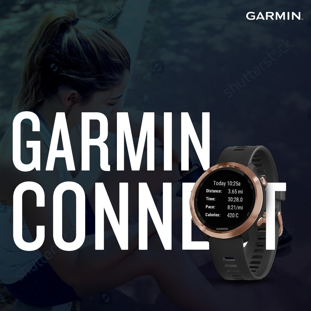 Setiap langkah adalah pencapaian baru buat kamu. Simpan semua performa terbaikmu di Garmin Connect saat berlari.