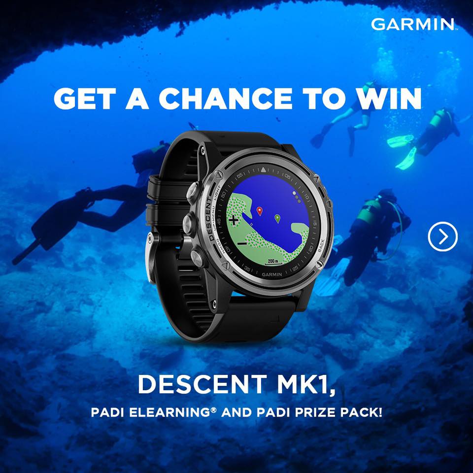 #AnakGarmin mau Descent MK1, PADI e-Learning, atau merchandise menarik dari PADI? Yuk, ikutan #GarminDescent activity berikut. Cek image berikut ya untuk cara ikutannya. #GarminID