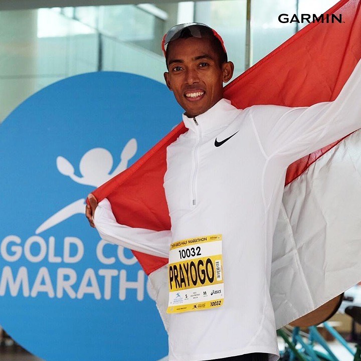 Wow! Agus Prayogo berhasil meraih personal bestnya dengan waktu 1:06:26 pada event Gold Coast Asic Half Marathon 2019 beberapa waktu lalu, memecahkan rekor nasional pada event Army Half Marathon di Singapore pada tahun 2009 atas nama dirinya sendiri. Congratulations bro! #GarminID