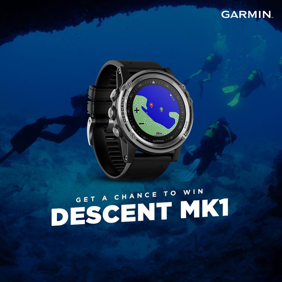 #AnakGarmin mau Descent MK1? Ikuti #GarminDescent activity! Post foto selfiemu saat menyelam dan tuliskan caption menarik di Instagram atau Facebook. Tag @garminid @urbanrepublicid @paditv dan pastikan kamu udah follow juga, ya. Jangan lupa, sertakan hashtag #GarminDescent #EranyaGarmin #Padi. Yuk, langsung ikutan dan ajak teman-teman kamu lainnya. Activity ini berlangsung hingga 15 Juli 2019. 