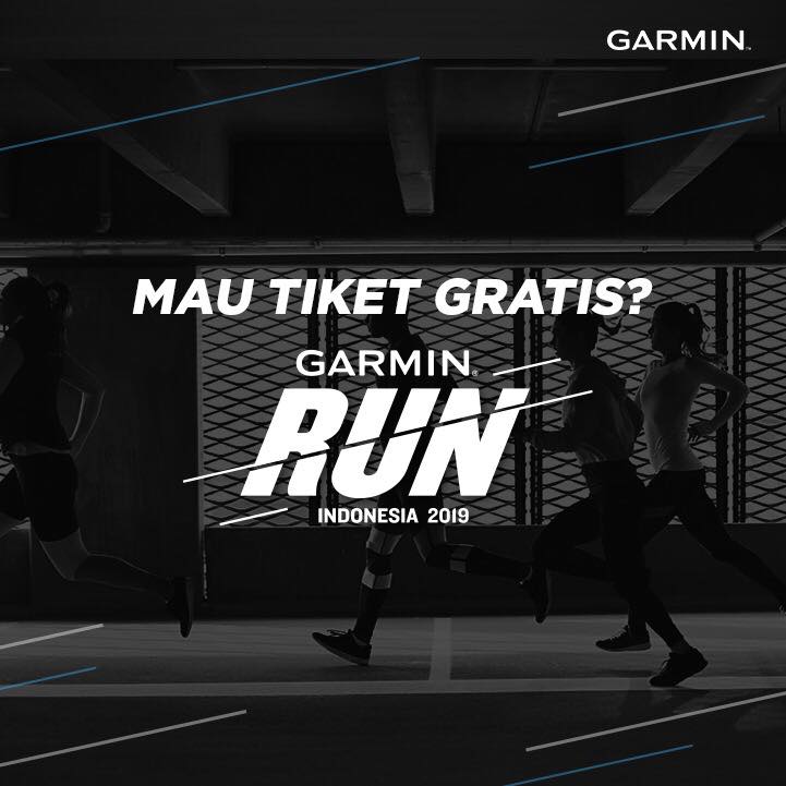 Ini dia yang pasti kalian tunggu, giveaway tiket #GarminRunIndonesia! Udah nggak sabar, #AnakGarmin? Santai