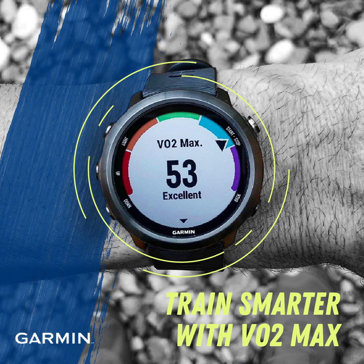 Tau nggak, kalo Forerunner 245 punya feature untuk mengukur VO2 Max? VO2 Max adalah volume oksigen maksimum (dalam mililiter) yang dapat kamu konsumsi per menit per kilogram berat badan pada kinerja maksimum kamu. VO2 Max itu indikasi kebugaran yang akan meningkat seiring dengan meningkatnya tingkat kebugaran. Makin sering olahraga, makin tinggi VO2 Max kamu. Coba yang punya wearable Garmin yang ada VO2 Max, coba dong ukur! #garminid #garminindonesia