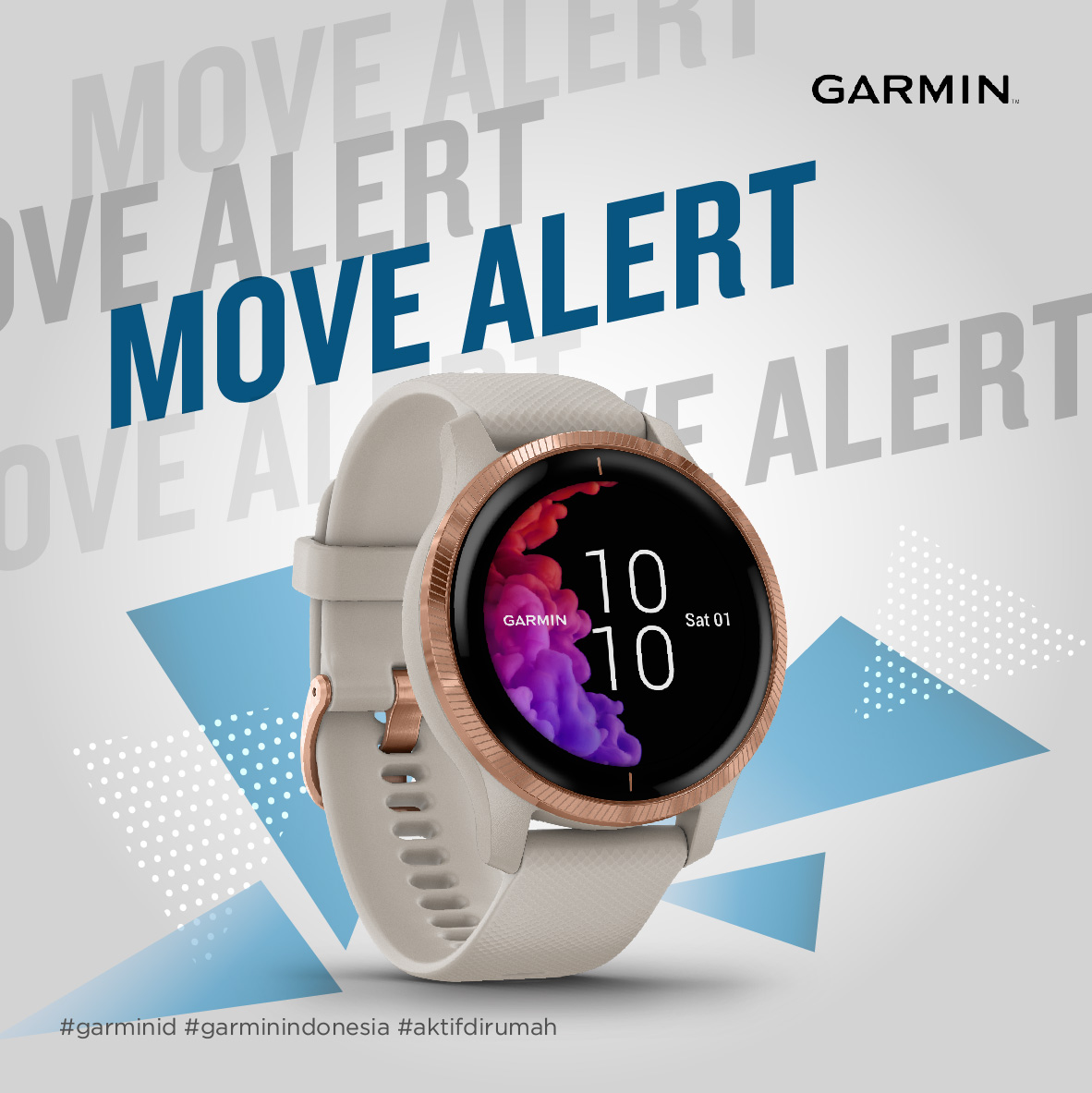 Yang masih semangat kerja tapi suka kelupaan bangun dan bergerak, kenalin, feature Move Alert dari Garmin