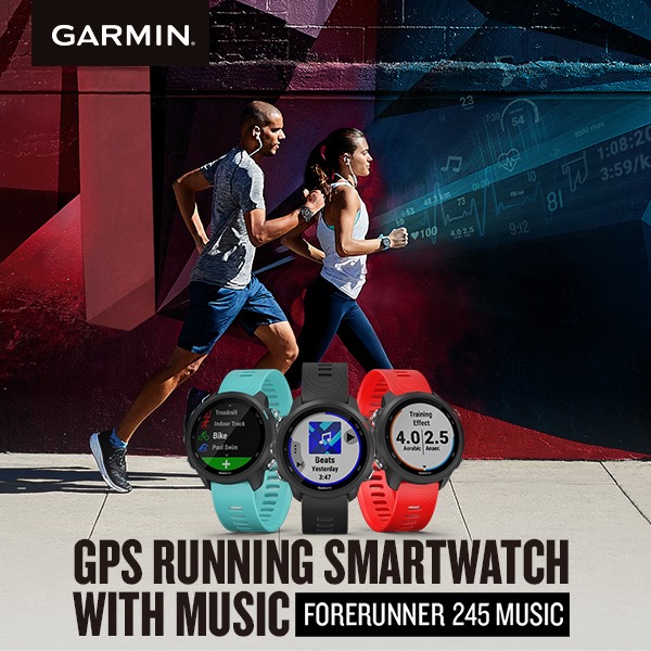 Garmin Forerunner 245;  Sportswatch of the Year 2020 versi Runhood