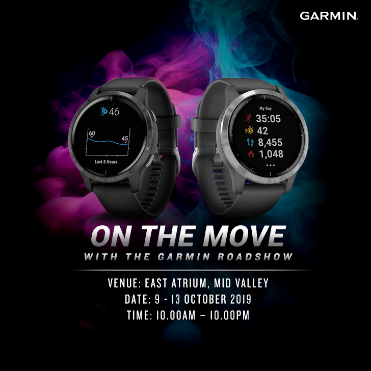 Catch us on the road and find out more about the new Garmin Venu & Vivoactive 4! The stylish duo is designed to cater to every aspect of your active lifestyle with a multitude of functions and more. Join us now at: