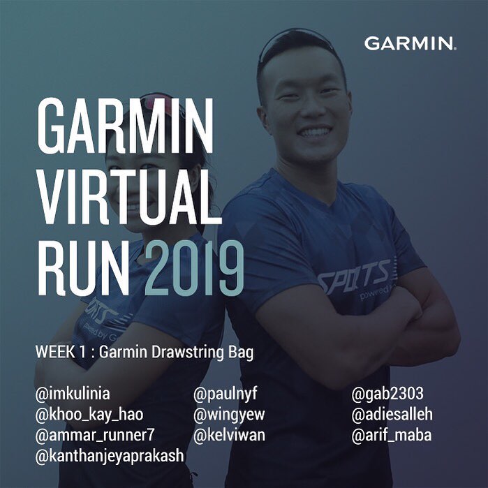 Congratulations to our week 1 winners on the Garmin Virtual Run 20192! Thank you all for participating and making this a successful event for week 1. Kindly PM us with the following details to redeem your prize: 1.       Full name