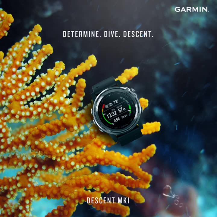 Dive into the unknown with Garmin Descent MK1 and never lose your way. 