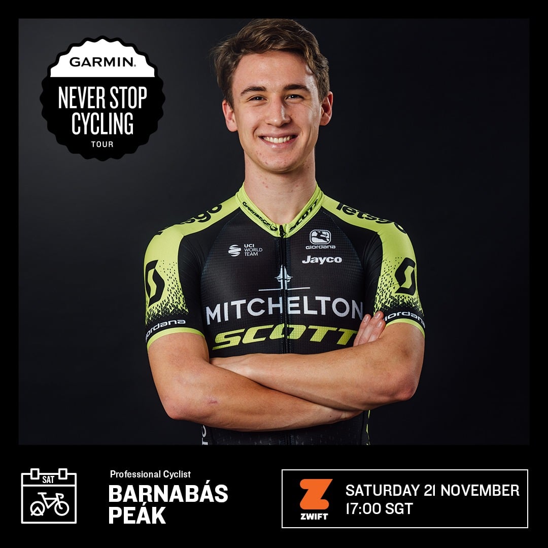 Dont miss out your chance to join the Garmin Never Stop Cycling Tour ride with our Pro Rider hosted by Garmin Asia!