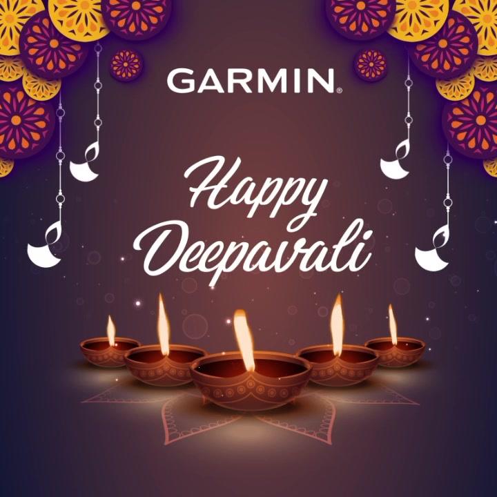 Garmin wishes you a happy and safe Diwali ❤️