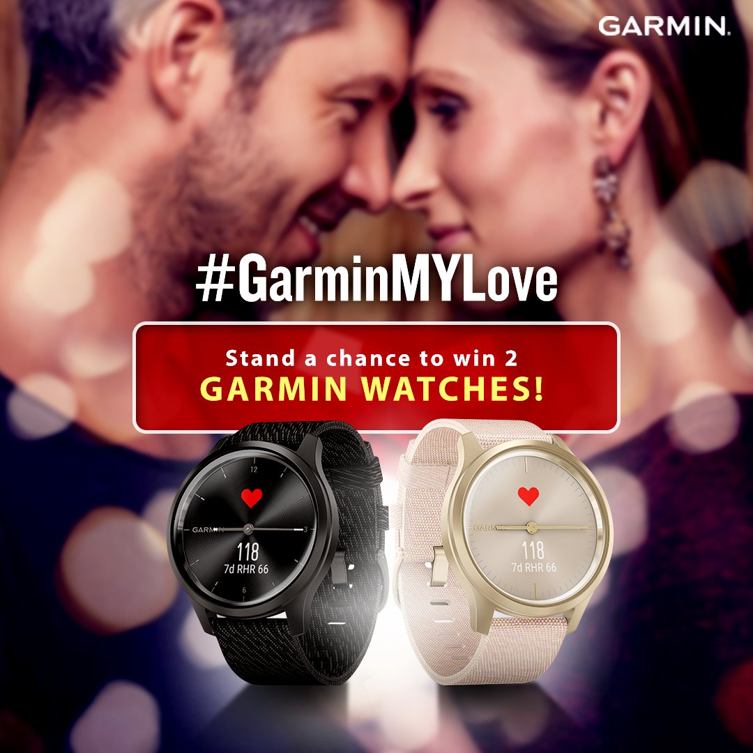 Stand a chance to win not 1, but 2 Garmin Vivomove style for you and your other half this month of love! Follow the steps below and find out how you can be in the running! Step 1: FOLLOW Garmin on Instagram @garminmalaysia