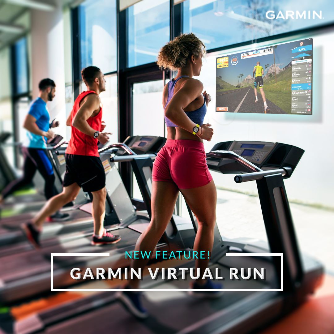 Due to the COVID-19 outbreak, Garmin is proud to announce the all-new Garmin Virtual Run feature that allows your Garmin to track and send your data to third party training platforms such as Zwift. So pair up or form a group and track your heart rate, speed and cadence via Bluetooth with Zwift to Garmin Connect now. Only applicable for Garmin Forerunner 245 series. ...