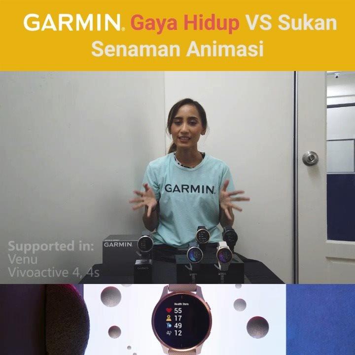 Garmin Gaya Hidup VS Sukan Senaman Animasi - Lakukan senaman animasi yoga, pilates dan cardio dengan menggunakan latihan senaman yang mudah diikuti hanya dengan menggunakan jam tangan pintar anda sahaja. Jangan lupa untuk nantikan fungsi sukan pada Isnin depan! ... #GarminMalaysia #BeatYesterdayMY