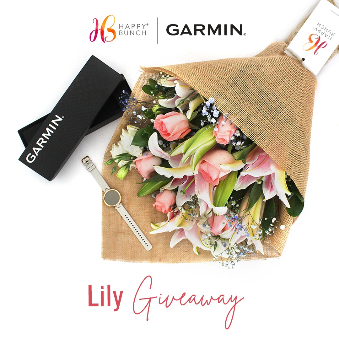 Win a Garmin Lily this International Women's Day! Our brand partner @HappyBunchmy is hosting a special giveaway in celebration of the International Women's Day! Garmin truly believes that every superwoman should be celebrated. Join and celebrate the women in your life! All you need to do is:-