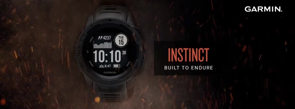 Garmin Instinct is Available Now!!! Instinct นาฬิกามัลติสปอร์ต สำหรับสายแอดเวนเจอร์ พร้อมจำหน่ายแล้ว ทั้ง 3 สี Monterra Gray สวยงาม ดุดัน...