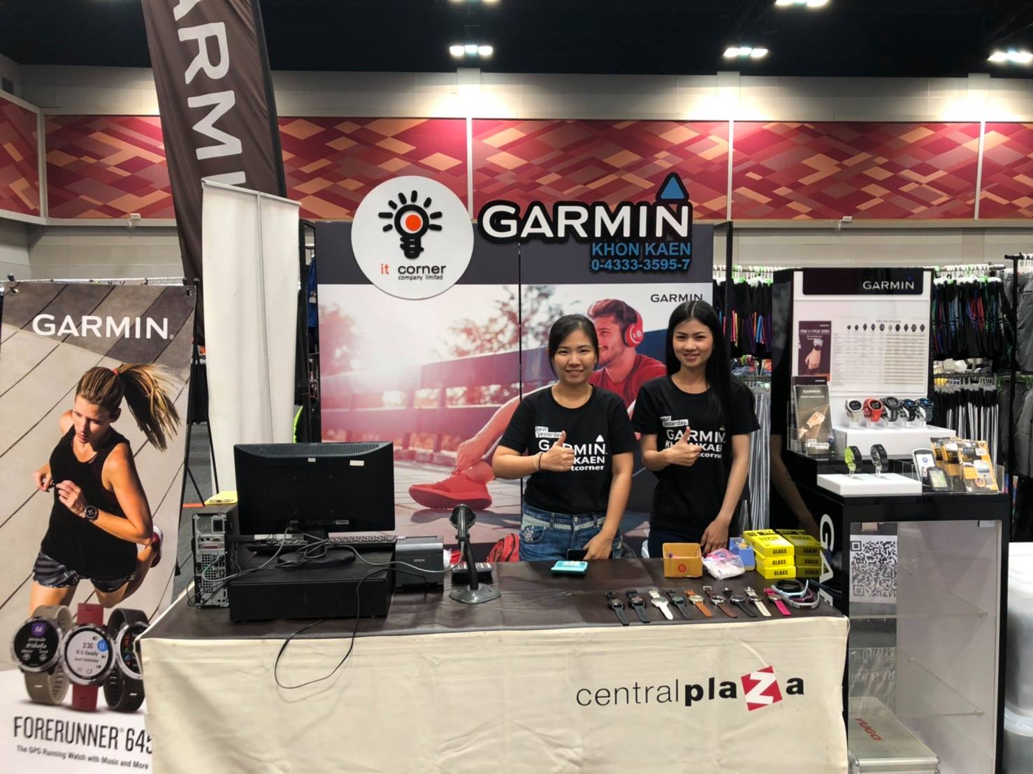 พบ Garmin ในงาน Khon Kaen Marathon 2019