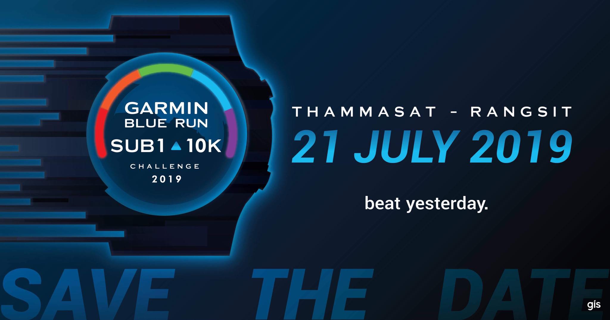 #GarminBlueRun  -21 July 2019- ติดตามข่าวสารได้ที่เพจ Garmin Blue Run...