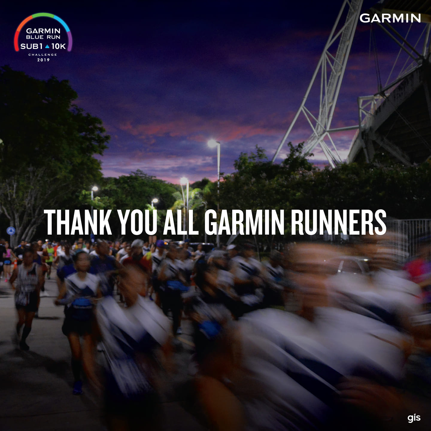 จบไปแล้วสำหรับงาน Garmin Blue Run  : SUB1 10K Challenge 2019 ทาง Garmin ต้องขอขอบคุณนักวิ่งทุกคนที่ให้ความสนใจกิจกรรมนี้เป็นอย่างมาก และรู้สึกซาบซึ้งกับทุกความตั้งใจของนักวิ่งทุก ๆ คน ที่เตรียมตัวฝึกซ้อมกันมาอย่างดี และขอแสดงความยินดีกับทุกความสำเร็จ ทั้งผู้ที่พิชิต SUB1, ผู้ที่ทำ New PB หรือแม้แต่คนที่เอาชนะใจตัวเองวิ่งจนจบ 10K  Garmin ขอเป็นกำลังใจและเป็นจุดเริ่มต้นเล็กๆ ให้กับนักวิ่งทุกคนในการวิ่งอย่างมีความสุขและมีสุขภาพที่ดี ทางทีมงานทุกคนขอน้อมรับทุกคำติชมเพื่อนำไปปรับป