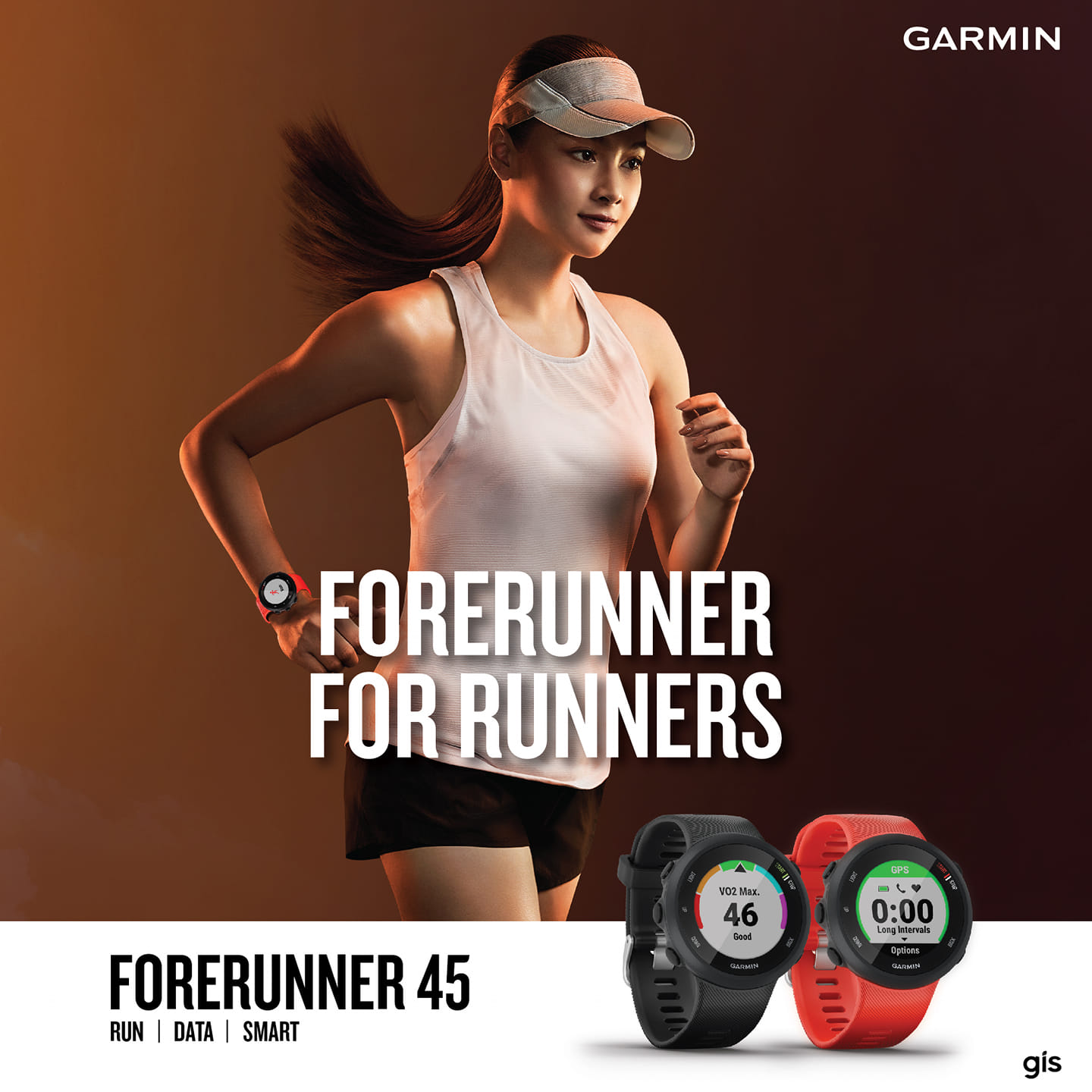 Garmin Forerunner 45 นาฬิกาวิ่งสำหรับ Beginner