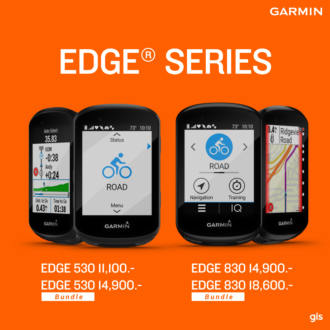 เป็นเจ้าของ Bike computer ที่คุ้มค่าที่สุดจาก Garmin... 🔺พบกับ Edge series ราคาใหม่ตั้งแต่วันนี้ (3ก.ย.63) Edge 530 ราคา 11,100 บาท...