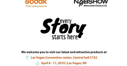 The early awaited NAB show takes place on April 6-11, 2019 in 