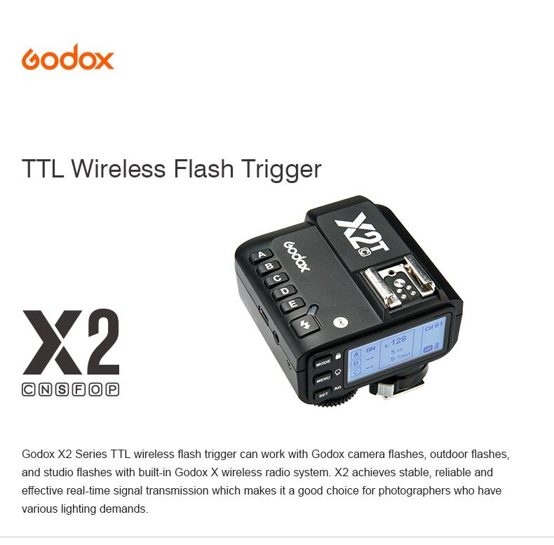 Introducing the new product---TTL Wireless Flash Trigger X2